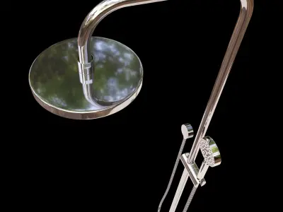 shower head and hand held 3D model