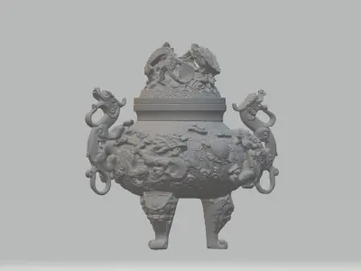 Chinese Ancient Bronze Ware 3D print model