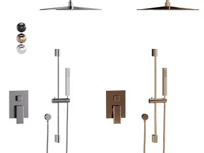 Bathroom Mixer 01 3D model