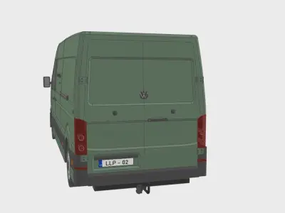 VW Crafter L4H3 3D model