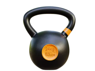 Kettlebell Low-poly 3D model