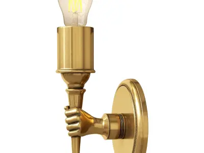 Urban Electric sconce hand 3D model