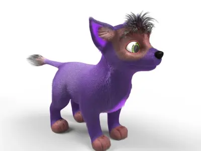 Stylize Dog   3D model