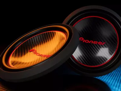 Subwoofer Pioneer 304R 3D model