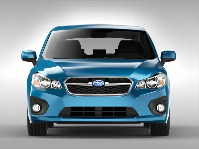 Subaru Impreza Sport 2011 - 2015 3D model