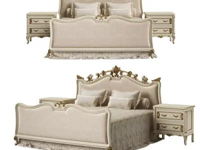 Angelo Cappellini Wagner Bed 3D model