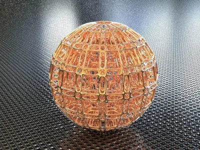 BRO SPHERE STRUCTURE 3D print model