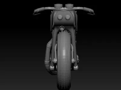 motorcycle 3D model