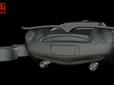 Mitsuoka Orochi Coupe 2006-2014 3D print model