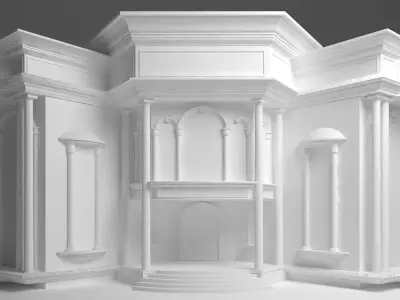 Modern Stage 3D model purchase