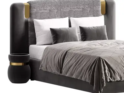 Allure Headboard 3D model