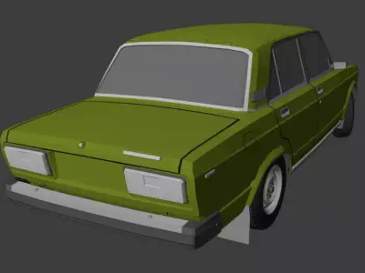 Lada 2107 3D model