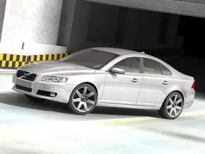 Volvo S80 2005 3D model