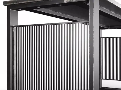 Home n People Bar Table 3D model