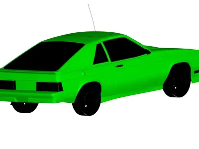 Dodge Charger 1988 3D model