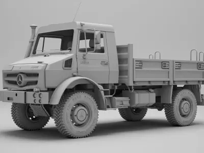 Mercedes - Benz Unimog U4023 - U5023 3D model
