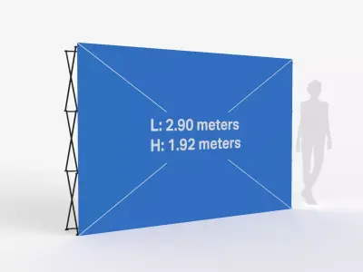 Spider Wall Banner 3D model