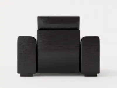 Link Armchair Low-poly 3D model