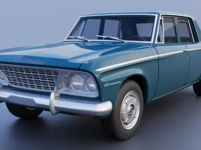 Studebaker Commander 4 Door 1964 3D print model