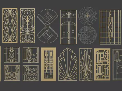 Decorative Panel 6 3D model buy