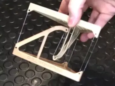 Impossible Floating Table Tensegrity Table Desk Sculpture Free 3D print model