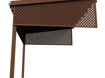 Balcony Roof 3D model