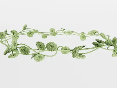 Daisy Flower Crown 3D model