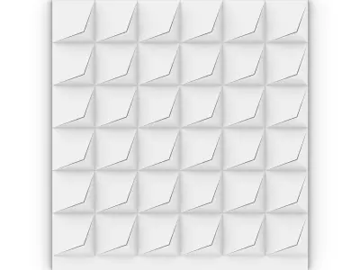 3d panel 06 Low-poly 3D model