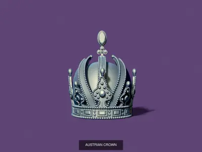 crowns 3D printing 3D Model Pack