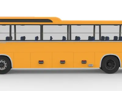 Kia Granbird Silkroad  3D model