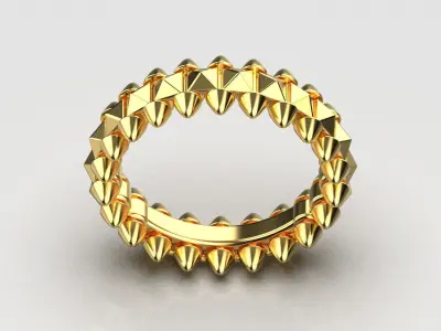 CLASH  RING SIZE 5 3D print model