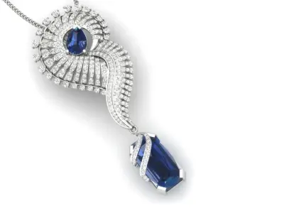 pendant for women 3D print model