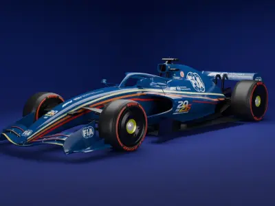 F1 2026 Release Car Outdated Free 3D model