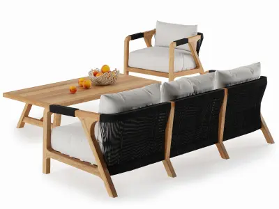 Tuci Outdoor Set 3D model