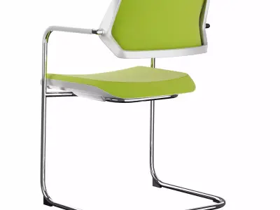 Steelcase QiVi Chair 3D model