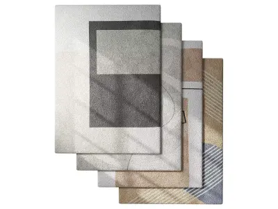 Carpet set 51 3D model