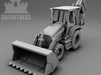 CAT420D 3D print model