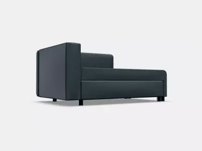 BYGGET Chaise longue-sofa-bed Low-poly 3D model