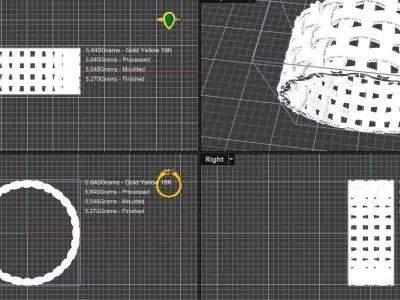 NET RING 3D print model