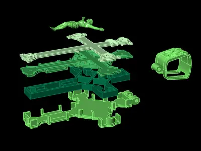 Cross G0415 3D print model