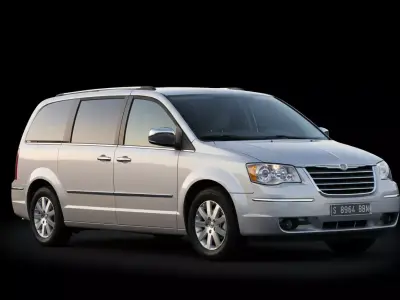 Chrysler Grand Voyager 2010 3D model