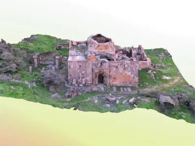 Medieval monastery  3D model