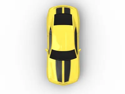 camaro car 3D model