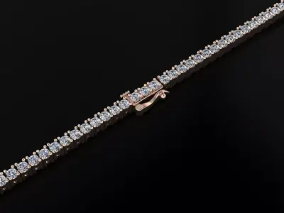 Tennis Bracelet  3D print model