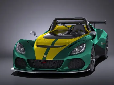 Lotus 3-eleven 2017 VRAY 3D model