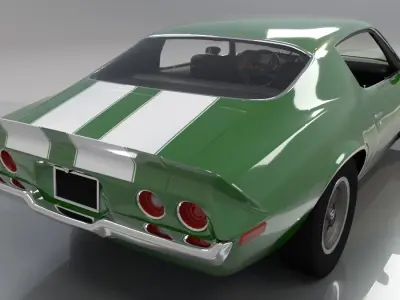 Chevrolet Camaro RS 1970 3D model