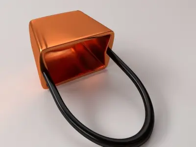 Belay Device v3 3D model