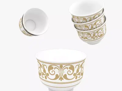 Arabic Coffee Cup 3D model