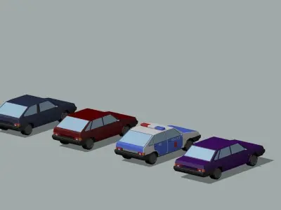 LADA SAMARA 3D model