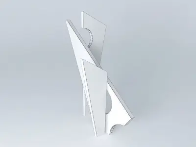 Sundial sculpture Free 3D model